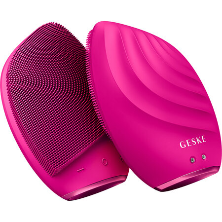 Perie pentru masaj facial 5 in 1 Magenta Sonic, 1 bucata, Geske 603534