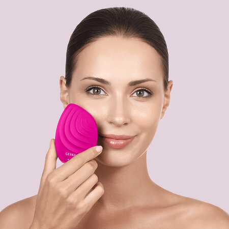 Perie pentru masaj facial 5 in 1 Magenta Sonic, 1 bucata, Geske 603533
