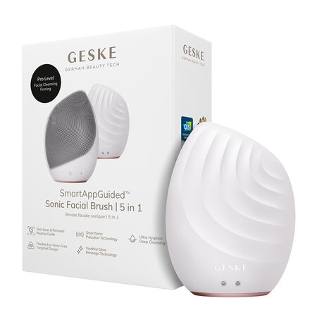 Perie pentru masaj facial 5 in 1 Starlight Sonic, 1 bucata, Geske