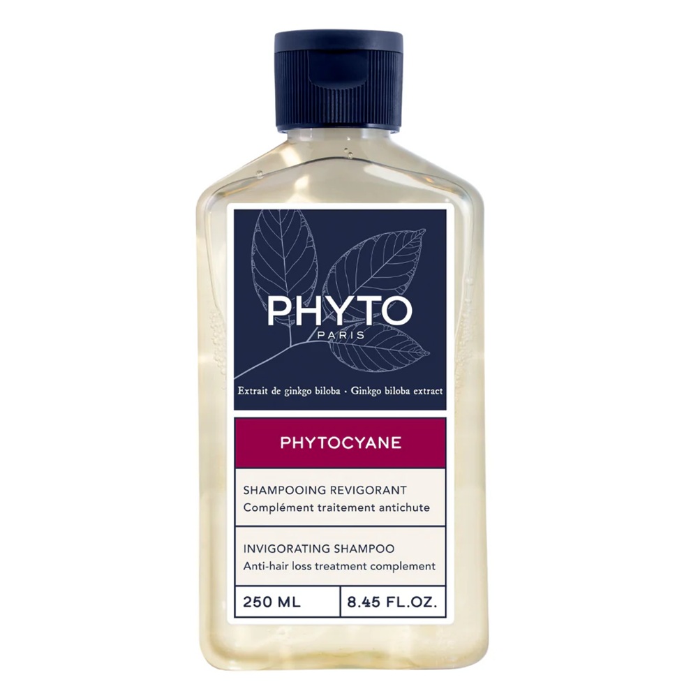 Sampon impotriva caderii parului pentru femei Phytocyane, 250 ml, Phyto