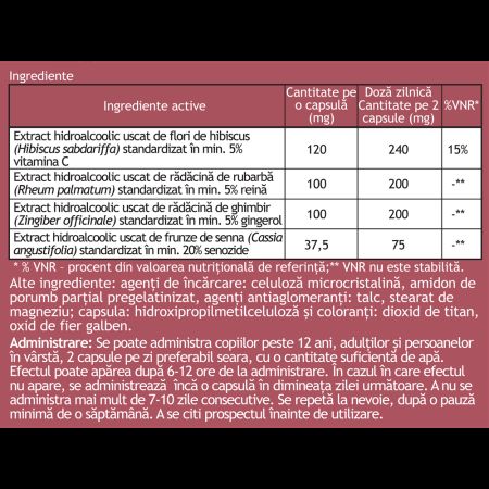 Lejer, 20 capsule vegetale, Antibiotice SA 706157