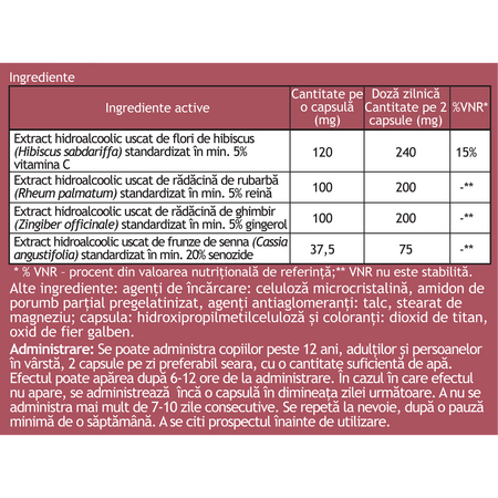 Lejer, 20 capsule vegetale, Antibiotice SA 706157