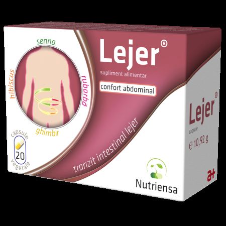 Lejer, 20 capsule, Antibiotice SA