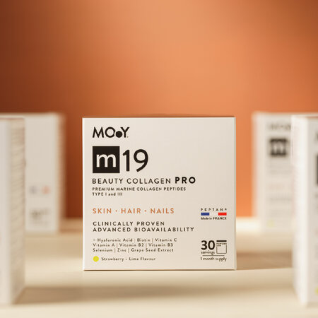 Colagen PRO marin beauty, aroma capsuni, lamaie și menta m19, 240 g, Molecules Of Youth 606596