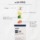 Colagen PRO bovin articulatii, aroma capsuni, lamaie si menta m34, 390 g, Molecules of Youth 606625