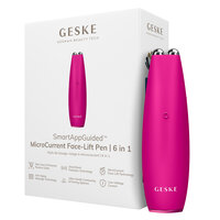 Dispozitiv pentru masaj facial 6 in 1 Magenta Face-Lift Pen MicroCurrent, 1 bucata, Geske