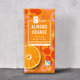 Ciocolata vegana eco Milk-Like Almond Orange, 80 g, Ichoc 603795