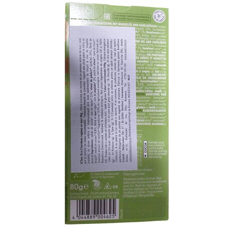 Ciocolata vegana eco Milk-Like Super Nut, 80 g, Ichoc 603821