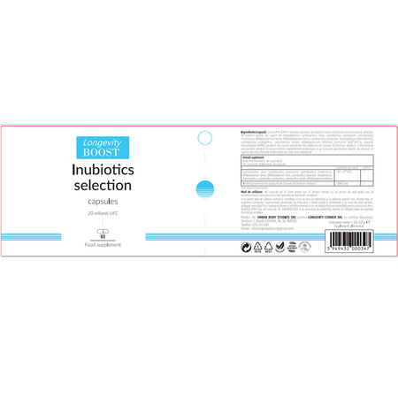 Inubiotics selection, 60 capsule, Longevity Boost 603856