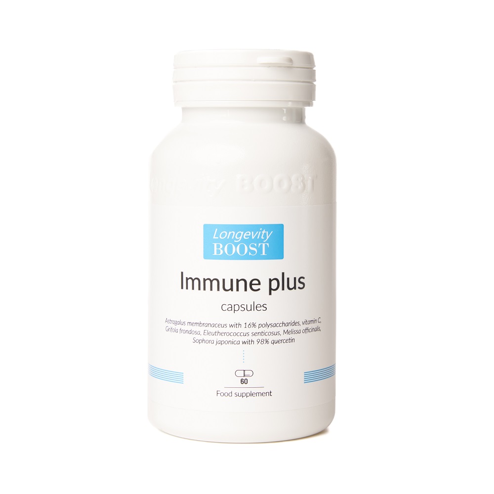 Immune plus, 60 capsule, Longevity Boost