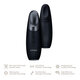 Dispozitiv de masaj pentru conturul ochilor 6 in 1 Black Warm&Cool Eye Energizer, 1 bucata, Geske 603906