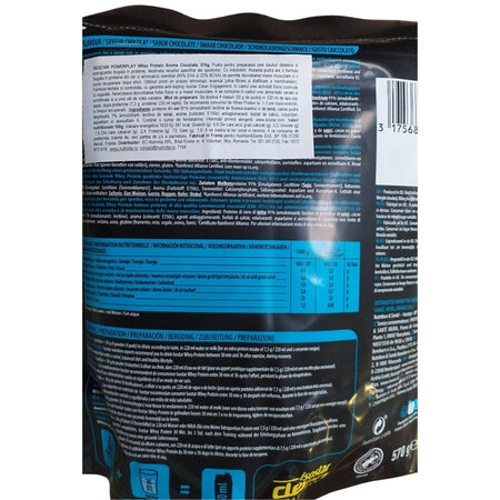 Pudra proteica cu aroma de ciocolata Whey Protein, 570 g, Isostar 603930
