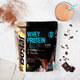 Pudra proteica cu aroma de ciocolata Whey Protein, 570 g, Isostar 603928