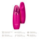 Dispozitiv de masaj pentru conturul ochilor 6 in 1 Magenta Warm&Cool Eye Energizer, 1 bucata, Geske 603933