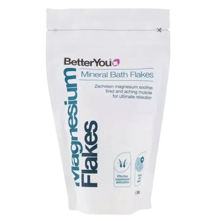 Fulgi de baie cu magneziu Mineral Bath Flakes, 250 g, BetterYou