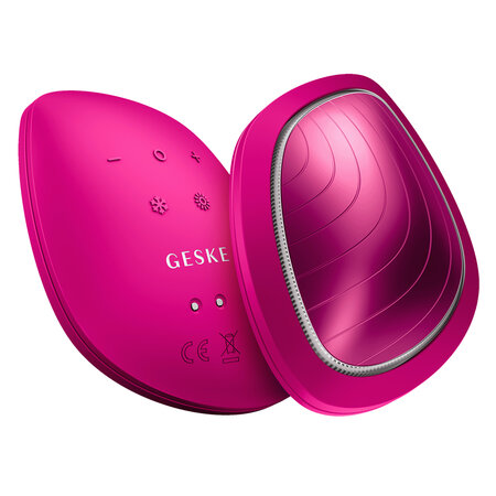 Dispozitiv multifunctional 9 in 1 Magenta Warm&Cool Mask Sonic, 1 bucata, Geske 604039