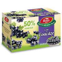 Ceai cu 50% coacaze, 20 plicuri, Fares