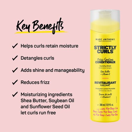 Balsam pentru par cret Strictly Curls, 380 ml, Marc Anthony 604390