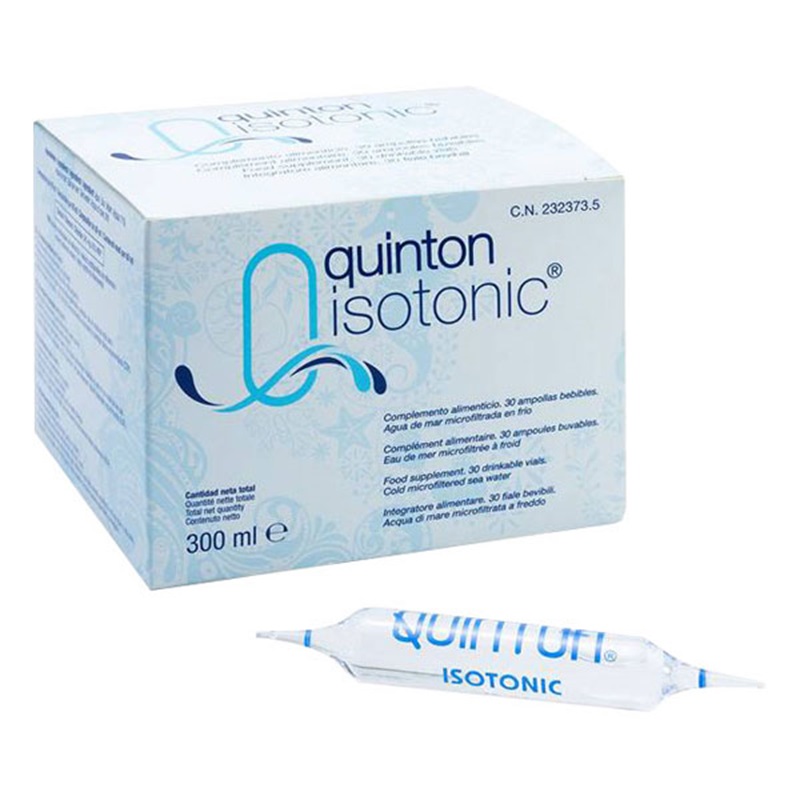 Apa de mare isotonica Plasma Quinton, 30 fiole x 10 ml, Laboratories Quinton