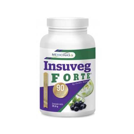 Insuveg Forte by Ovidiu Bojor, 90 capsule, Medicinas
