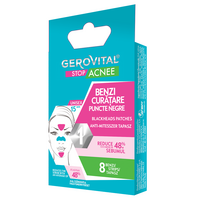 Benzi de curatare puncte negre Stop Acnee, 8 bucati, Gerovital