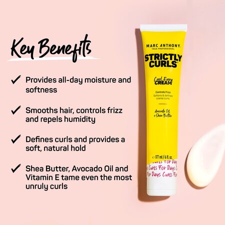 Crema de intensificare a buclelor Strictly Curls, 177 ml, Marc Anthony 604469