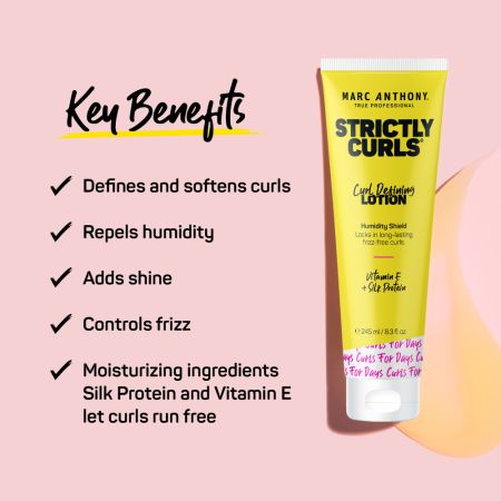 Lotiune pentru definirea si hidratarea buclelor Strictly Curls, 245 ml, Marc Anthony 710462