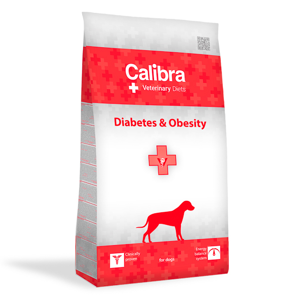 Hrana uscata pentru caini Diabetes & Obesity, 2 Kg, Calibra