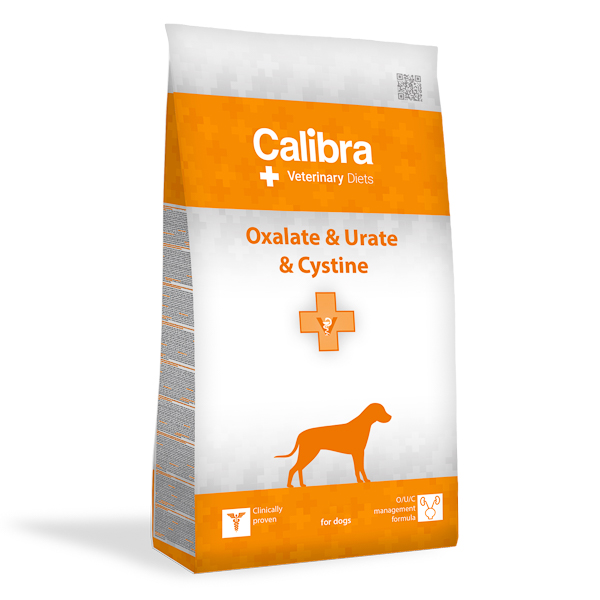 Hrana uscata pentru caini Oxalate & Urate & Cystine, 2 Kg, Calibra