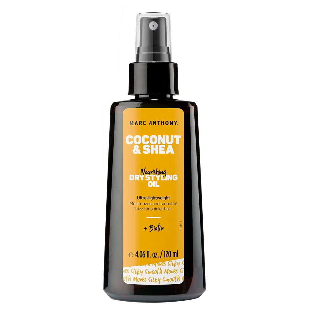 Ulei de coafat ultra-lejer cu Ulei de Cocos si Unt de Shea Coconut&Shea, 120 ml, Marc Anthony