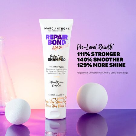 Sampon pentru ingrijire zilnica Repair Bond+Rescuplex, 250 ml, Marc Anthony 604809
