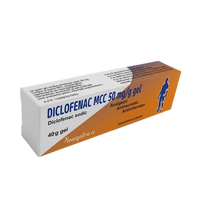Diclofenac MCC, 50 mg/g gel, 40 g, Magistra