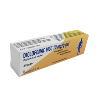 Diclofenac MCC, 10 mg/g gel, 40 g, Magistra