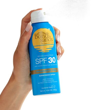 Spray pentru corp cu protectie solara SPF 30, 160 g, Bondi Sands 604947