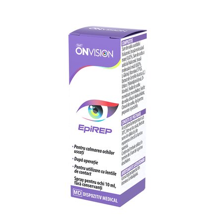 Spray ocular pentru calmarea ochilor Onvision Epirep, 10 ml, Sun Wave Pharma 604966