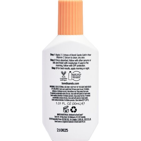Serum de fata cu Vitamina C Gold'n Hour, 30 ml, Bondi Sands 605056