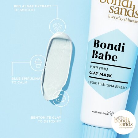 Masca de fata cu Argila Bondi Babe, 75 ml, Bondi Sands 605098