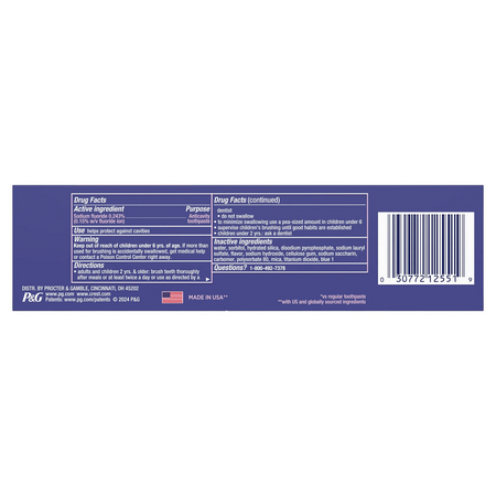 Pasta de dinti 3D White White Arctic Fresh, 93 g, Crest 605134
