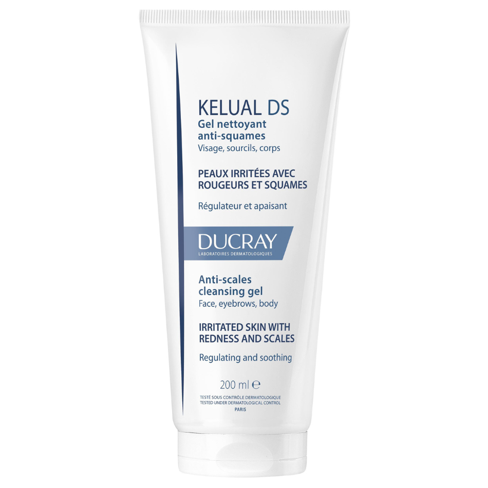 Gel spumant anti-scuame Kelual DS, 200 ml, Ducray