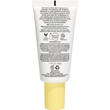 Crema hidratanta pentru fata cu SPF 50+, 50 ml, Bondi Sands 605152
