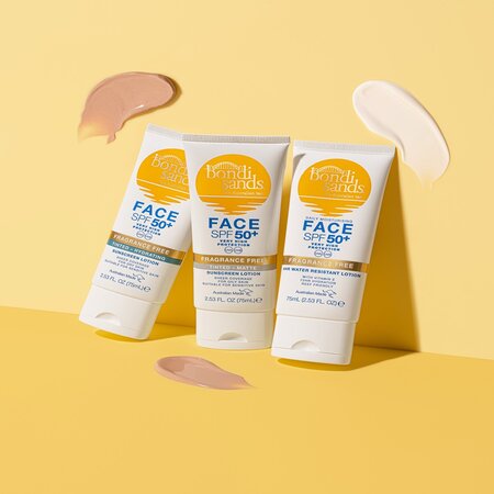 Lotiune hidratanta pentru fata cu protectie solara SPF 50+, 75 ml, Bondi Sands 605176