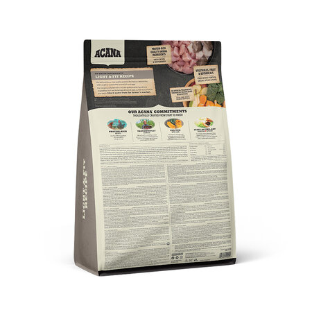 Hrana uscata pentru caini Light & Fit, 2 Kg, Acana 605205