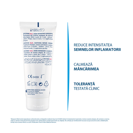 Crema reparatoare si calmanta Dexyane MED, 100 ml, Ducray 537800