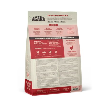 Hrana uscata pentru pisici Indor Entree, 1.8 Kg, Acana 605276