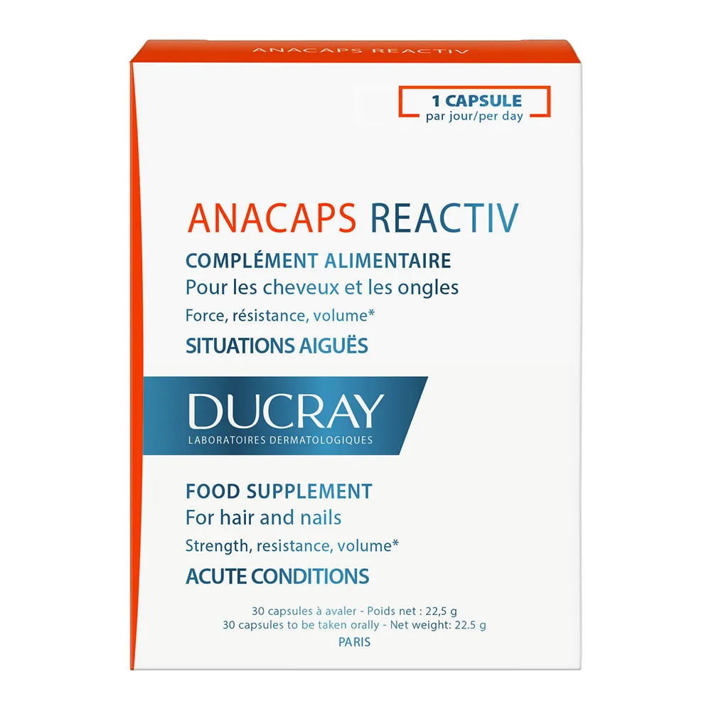 Anacaps Reactiv, 30 capsule, Ducray