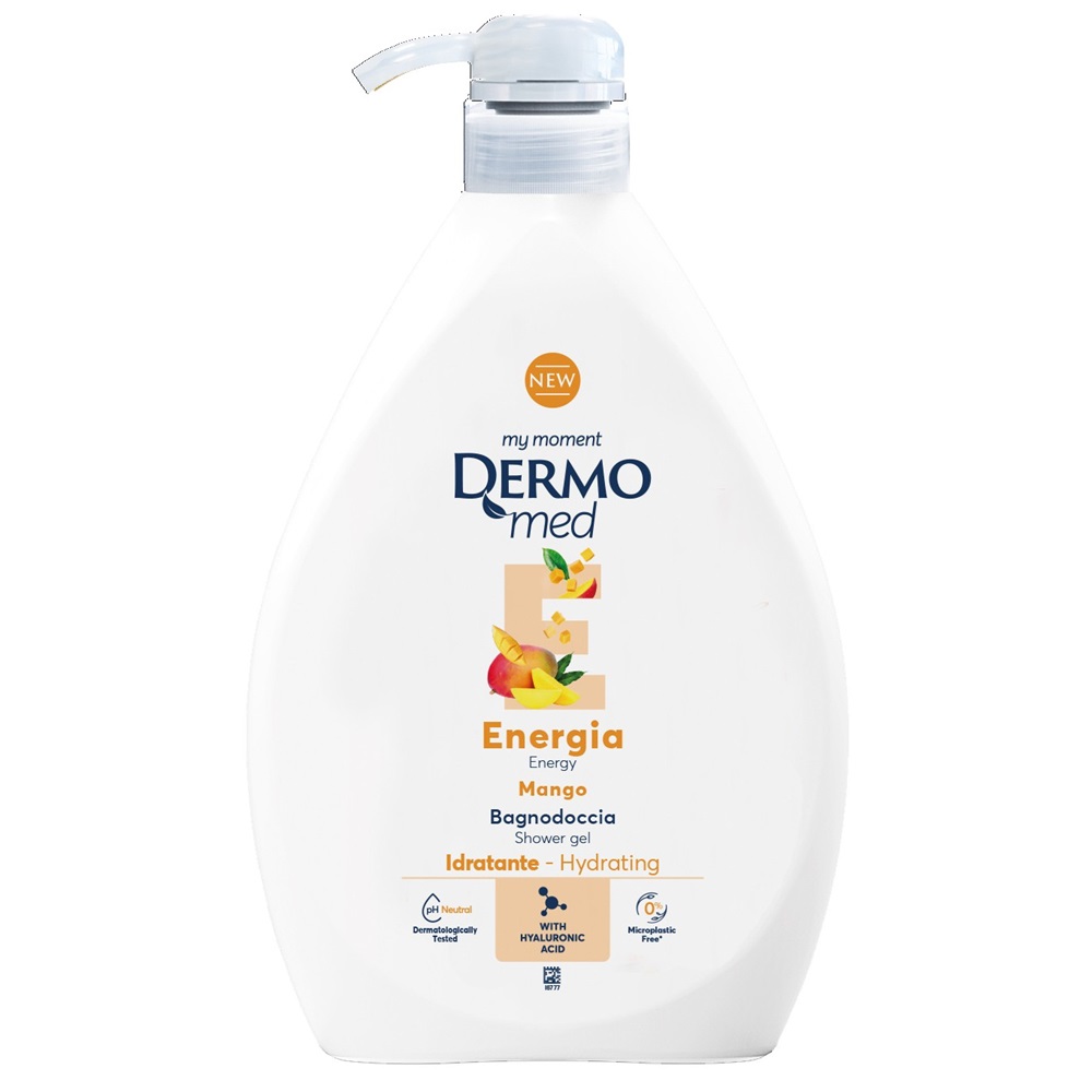 Gel de dus cu mango Energia, 1000 ml, Dermomed