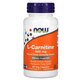 L-Carnitina Carnipure, 500 mg, 60 capsule vegetale, Now Foods 605306