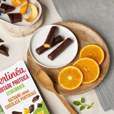 Batoane cu ciocolata si portocale mini pack, 62 g, Gerlinea 619650