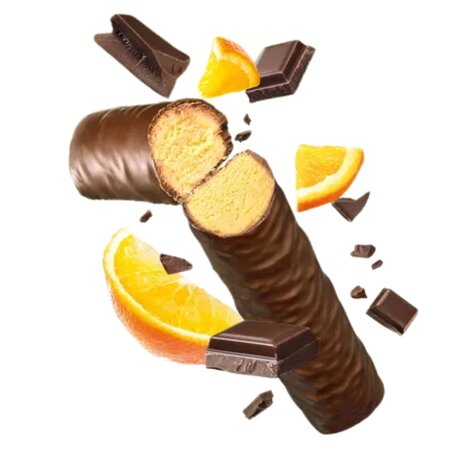 Batoane cu ciocolata si portocale mini pack, 62 g, Gerlinea 619649