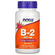 Vitamina B-2, 100 mg, 100 capsule vegetale, Now Foods 605388